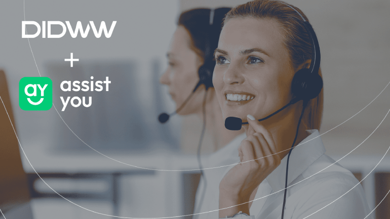 Read more about the article DIDWW and AssistYou join forces to offer AI-powered voice assistant services worldwide