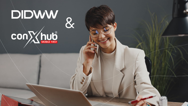 Read more about the article conXhub teams up with DIDWW to offer next-level VoIP communications
