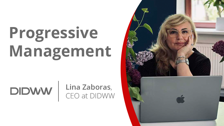 Read more about the article Exploring Progressive Management. Insights from Lina Zaboras, CEO at DIDWW