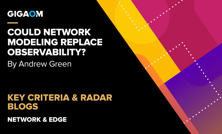 Read more about the article Could Network Modeling Replace Observability?