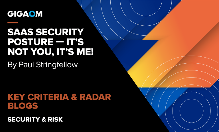 Read more about the article SaaS Security Posture—It’s not you, it’s me!