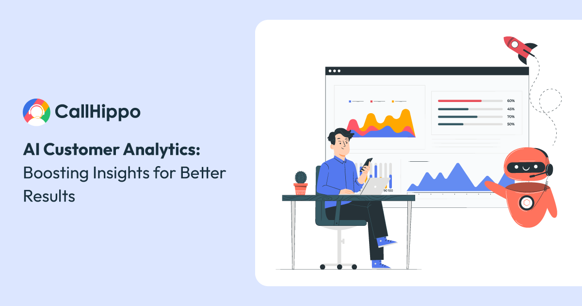 Read more about the article AI Customer Analytics: Grow your Business With CallHippo AI