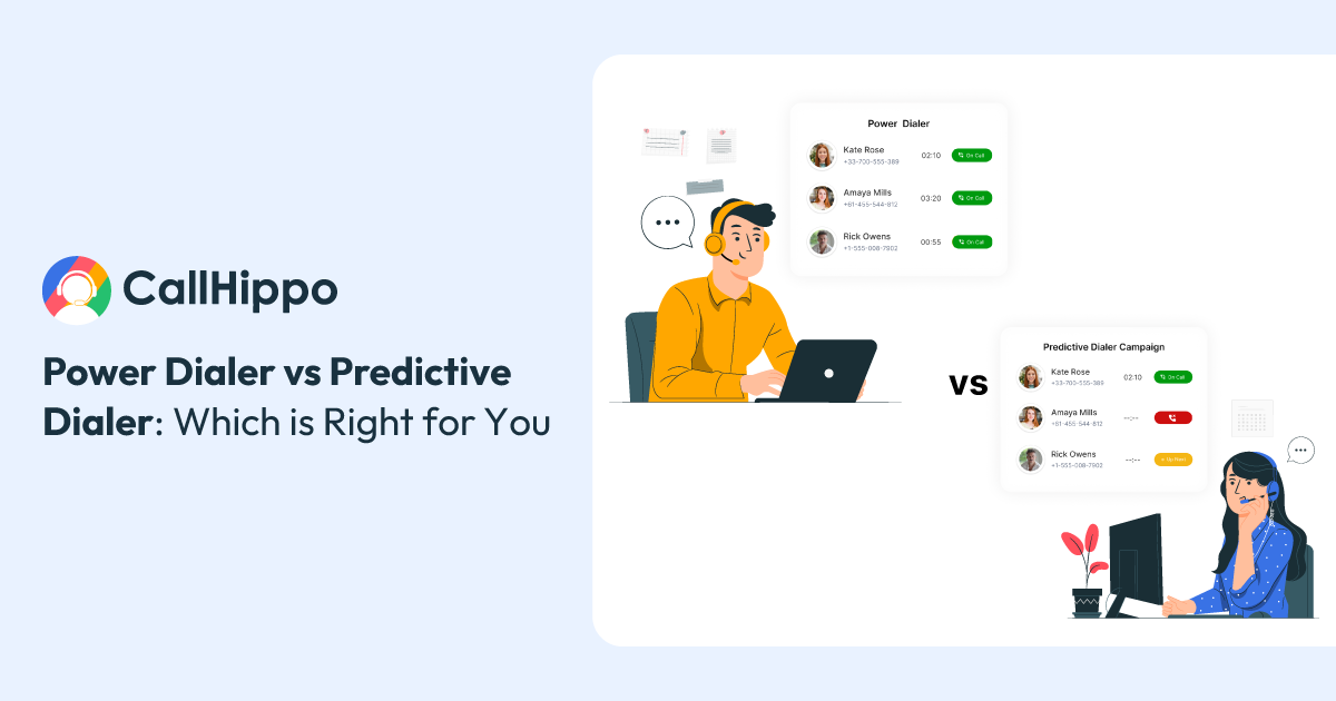 Read more about the article Power Dialer vs. Predictive Dialer: Find the Best Fit for Your Business