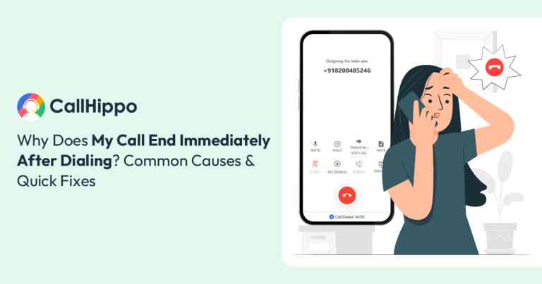 Read more about the article Why Does My Phone Call End Immediately? Top Causes & Fixes