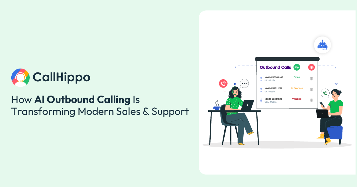 Read more about the article How Does AI Outbound Calling Work in Sales and Support?